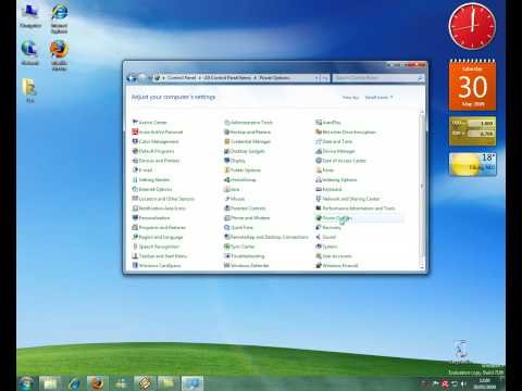 how to remove sleep mode in windows 7