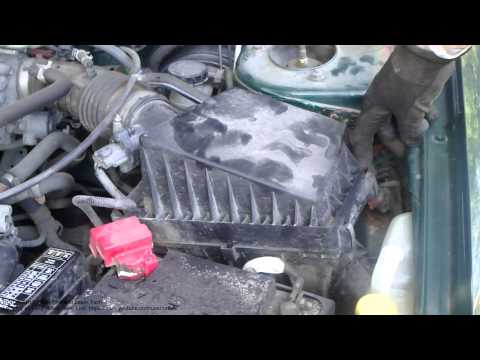 How to replace Nissan Primera air filter. Also Infiniti G20