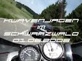 Kurvenjagen im Schwarzwald Suzuki GSX-R 750 SRAD