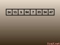 xoax.net For this lesson, we explain and demonstrate graphically how to perform the insertion sort algorithm. For C++ insertion sort code, go to our lesson page at xoax.net. Please submit all questions to our forum: xoax.net
