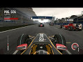 F1 2010 PC Gameplay - Robert Kubica - Bahrain - Heavy Rain
