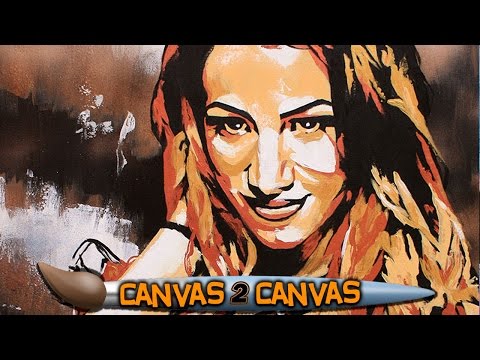 The Boss hits the canvas: WWE Canvas 2 Canvas