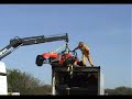 How not to unload a car