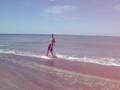 skim boarding