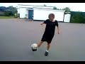 12 Year Old Football Freestyler