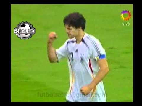 Argentina 1 vs Alemania 1 Germany 2006 World Cup FUTBOL RETRO TV