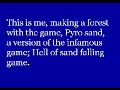 Pyro Sand art