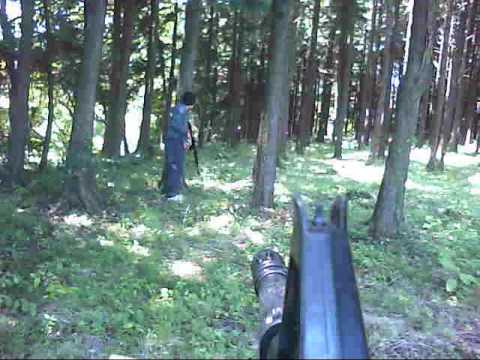 ravagex1 - First Pinoy Shooter (FPS) using an M4 Grenadier. Pinoy airsofters from Gotemba city, Japan (16Aug09). Made this using a pocket video recorder.