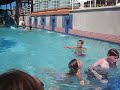 Alvey in the Marriot Resort pool (Puerto Rico)