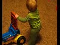 Greyson Walking with assistance