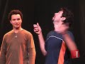 http://www.improvavel.com.br---Jogo: Cenas ImprováveisRegra: Antes de começar o espetáculo as pessoas da platéia colocam sugestões de cena numa caixa. As melhores são lidas na hora para os jogadores que terão que improvisar algo relacionado.Convidado do dia: Marco LuqueImprovável é um espetáculo criado, encenado e produzido pela Cia. Barbixas de Humor.www.barbixas.com.br