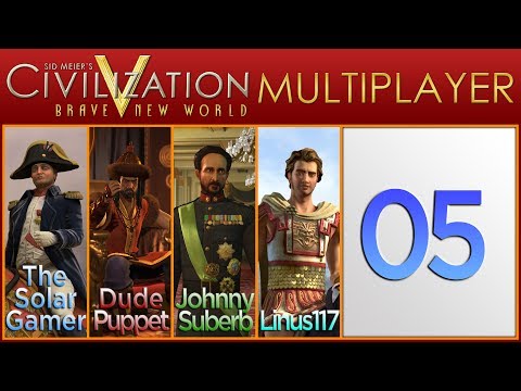 Civilization V Brave New World Multiplayer as France - Episode 5 ...Building an Army...