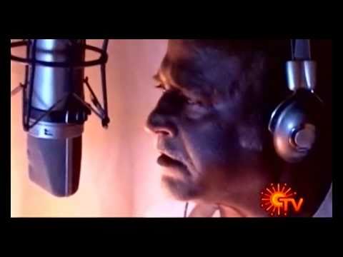 Superstar Rajnikanth dubbing for Enthiran