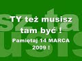 MKS MIEDŹ LEGNICA - WKS Zawisza Bydgoszcz - Zaproszenie na mecz - 14.03.2009