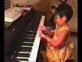 3 year old student plays \