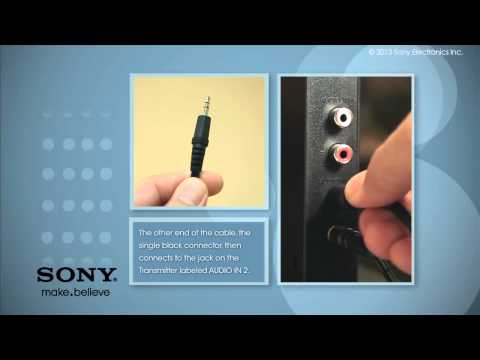 how to attach headphones to tv