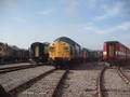 Class 37003 restarting after a winter without access