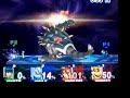 Super Smash Bros. Brawl 3 way team battle Super Smash Bros. Brawl 3 way team battle