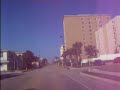 Driving North on 1st Street in Jacksonville Beach Driving North on 1st Street in Jacksonville Beach