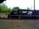 Southbound NS and northbound MARC tin Essex Southbound NS and northbound MARC tin Essex