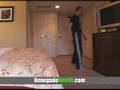 Hotel Room Workout - a bit too loud
