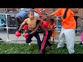 Click here to watch this video Boxing in the Brick.s
