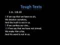 Tough Texts