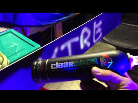 how to make uv reactive paint