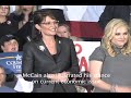 McCain Palin Rally Strongsville Ohio