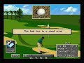 PGA Tour 96 - SNES Gameplay