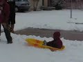 Denzon in the snow