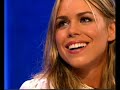 billie piper looking amazing wearing black opaque tights on parkinson 22/09/2007