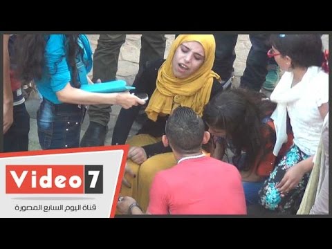 بالفيديو.. شاهد بكاء فتاة بعد «التحرش» بها على كورنيش النيل