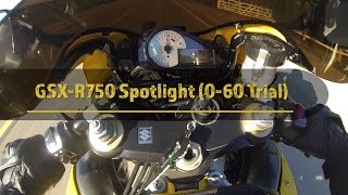 GSX-R750 Spotlight & 0-60 Run