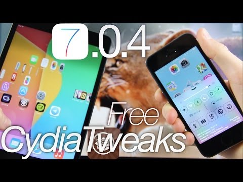 BEST 10 Top Cydia Tweaks Free iOS 7.0.6 Jailbreak 2014 Edition For iPhone 5S,5C 4S iPad & iPod Touch
