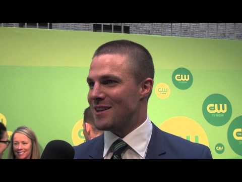Arrow CW - Stephen Amell talks about the Arrow season finale and what's in store for season 2 at the CW upfronts.