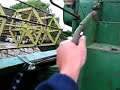 John Deere 965 combine - putting the header on John Deere 965 combine - putting the header on