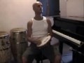gilson silveira performing on pandeiro