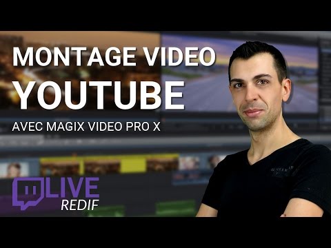 (TUTO) FAIRE UN MONTAGE VIDÉO YOUTUBE ! Magix Video pro X - Family Geek