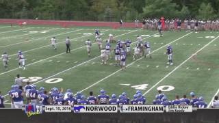Norwood vs Framingham Football