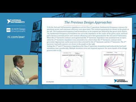 PA Design: NI AWR Design Environment and AMPSA