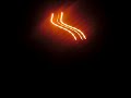5 mile run in pitch black forest with ipod light