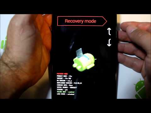 how to recover nexus 7