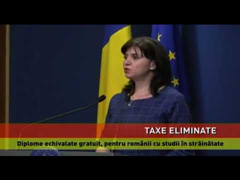 Diplomele românilor pentru studii în străinătate, echivalate gratuit