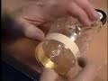 Applying Gold Leaf to Glass