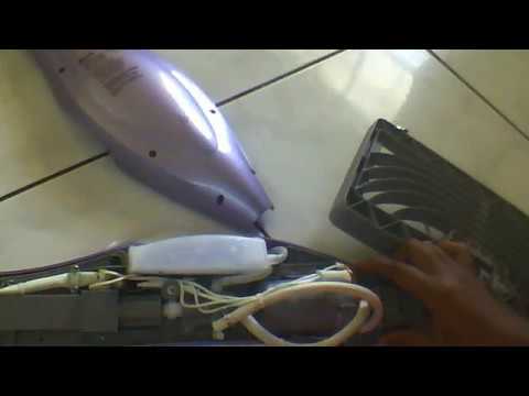 how to unclog a shark steam mop head