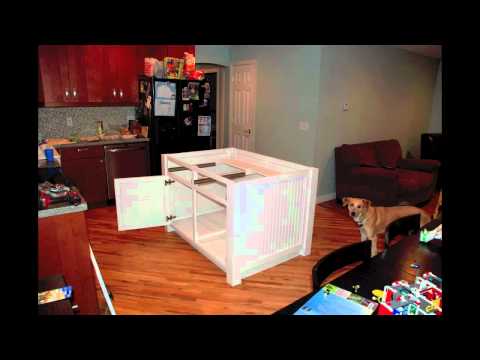 how to build kitchen island