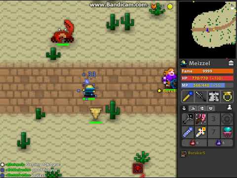 Hitting 10 000 base on Sorcerer! ROTMG