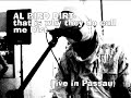 that song is a medley of the following:

invasion of the psychedelic nazis
& rock box derby

and includes short ripoffs of
anarchy in the uk (sex pistols)
and the papa-oom-mow-mow-wow-theme by the rivingtons/ trashmen.

video-taped by mademoiselle jazz-mean on march the 7th, 2008 at caf� unterhaus in passau (germany).