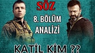 SÖZ 8 BÖLÜM FRAGMANSIZ ANALİZ #1